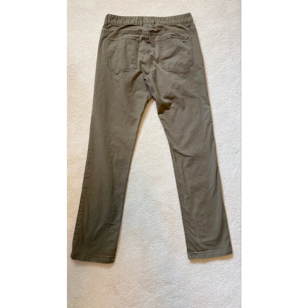 Stio Men's Rivet Canvas Pant Style 2335 Olive Outdoor Casual Five Pocket SZ 32L - Picture 6 of 12